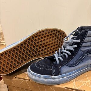 Vans Blue High-Top Sneakers